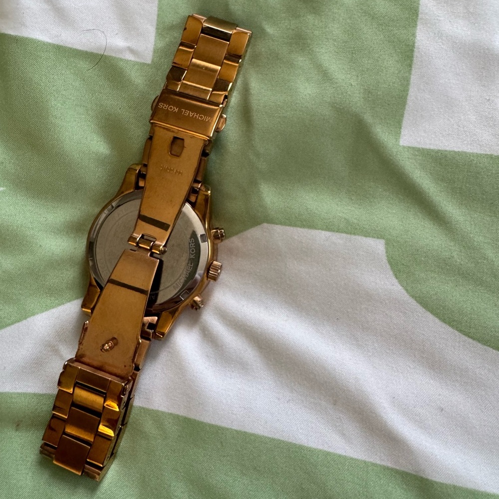 Michael Kors Rose Gold Metal Watch